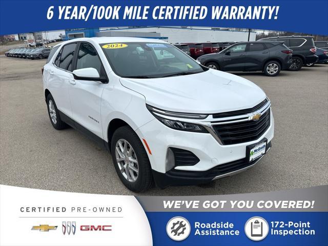 used 2024 Chevrolet Equinox car, priced at $24,646