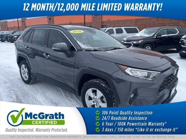 used 2020 Toyota RAV4 car, priced at $23,059