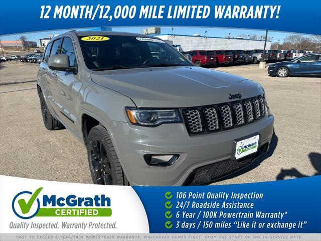 used 2021 Jeep Grand Cherokee car, priced at $28,000