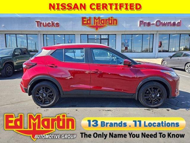 used 2023 Nissan Kicks car, priced at $20,400