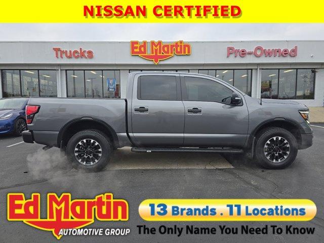 used 2021 Nissan Titan car, priced at $36,900