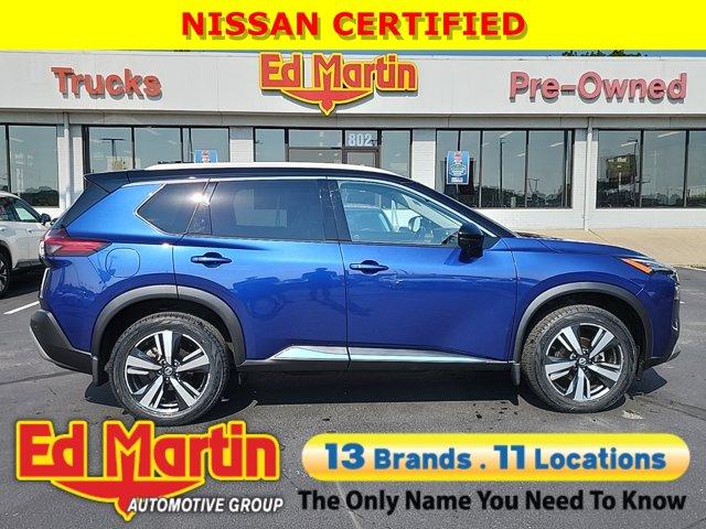 used 2021 Nissan Rogue car, priced at $26,100