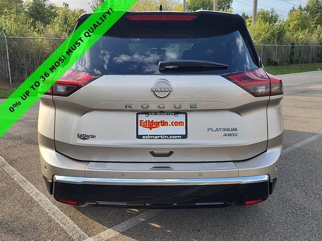 new 2024 Nissan Rogue car, priced at $38,581