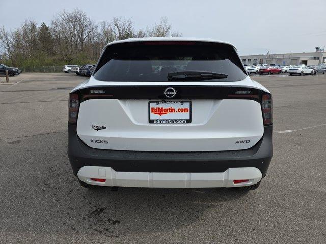 new 2025 Nissan Kicks car, priced at $26,280