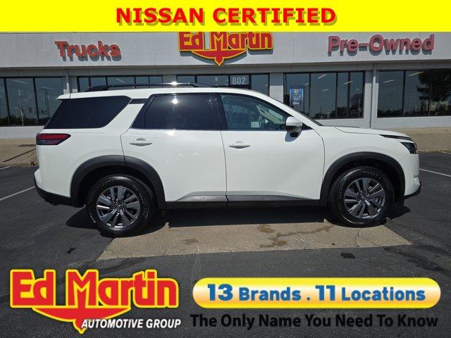 used 2025 Nissan Pathfinder car, priced at $35,400
