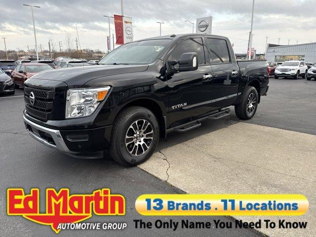 used 2021 Nissan Titan car, priced at $30,200