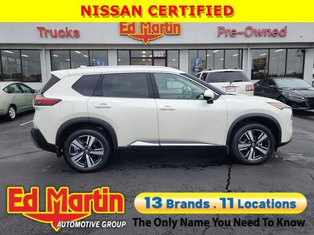 used 2021 Nissan Rogue car, priced at $26,200