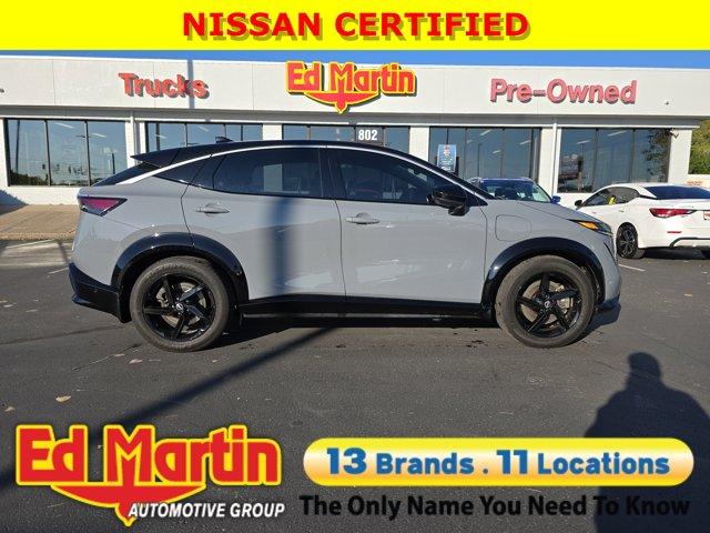used 2023 Nissan ARIYA car, priced at $27,000