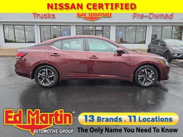 used 2024 Nissan Sentra car, priced at $20,600