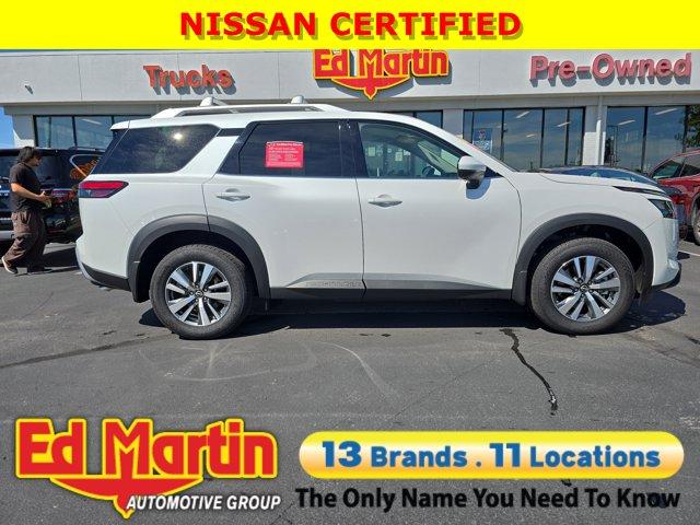 used 2025 Nissan Pathfinder car, priced at $38,400