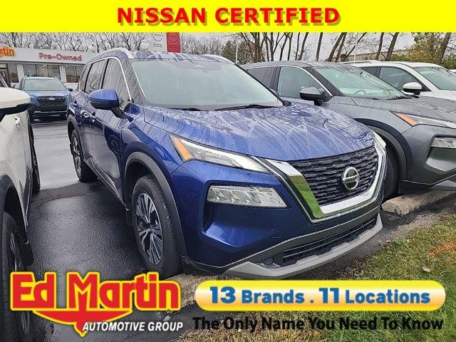 used 2021 Nissan Rogue car, priced at $21,200