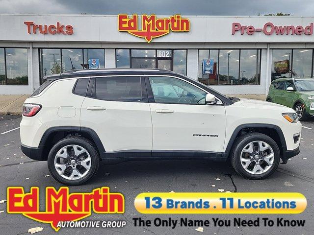 used 2021 Jeep Compass car, priced at $21,700