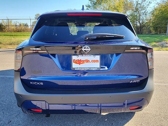 new 2025 Nissan Kicks car, priced at $26,929