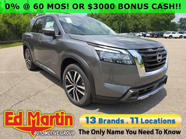 new 2025 Nissan Pathfinder car, priced at $48,553