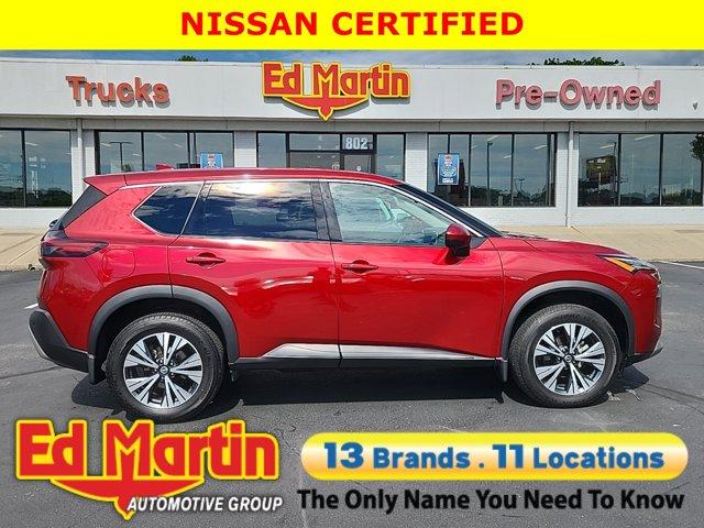 used 2021 Nissan Rogue car, priced at $21,999