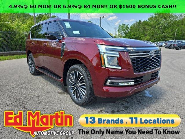 new 2025 Nissan Armada car, priced at $75,643