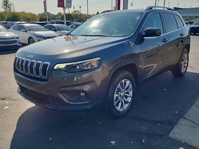 used 2021 Jeep Cherokee car, priced at $25,050