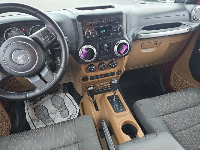 used 2012 Jeep Wrangler Unlimited car, priced at $12,000