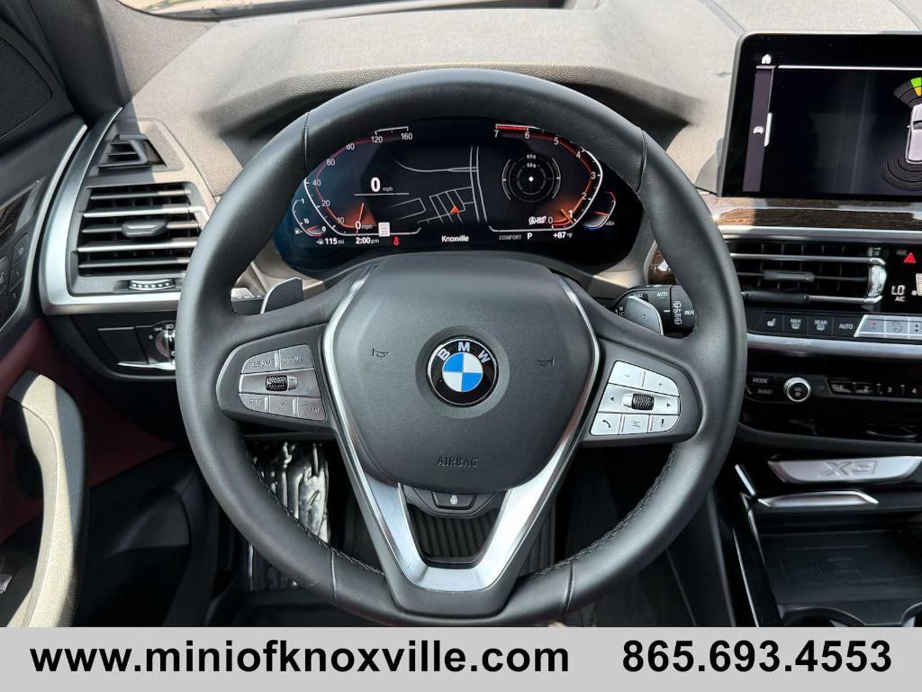 used 2024 BMW X3 car, priced at $48,901