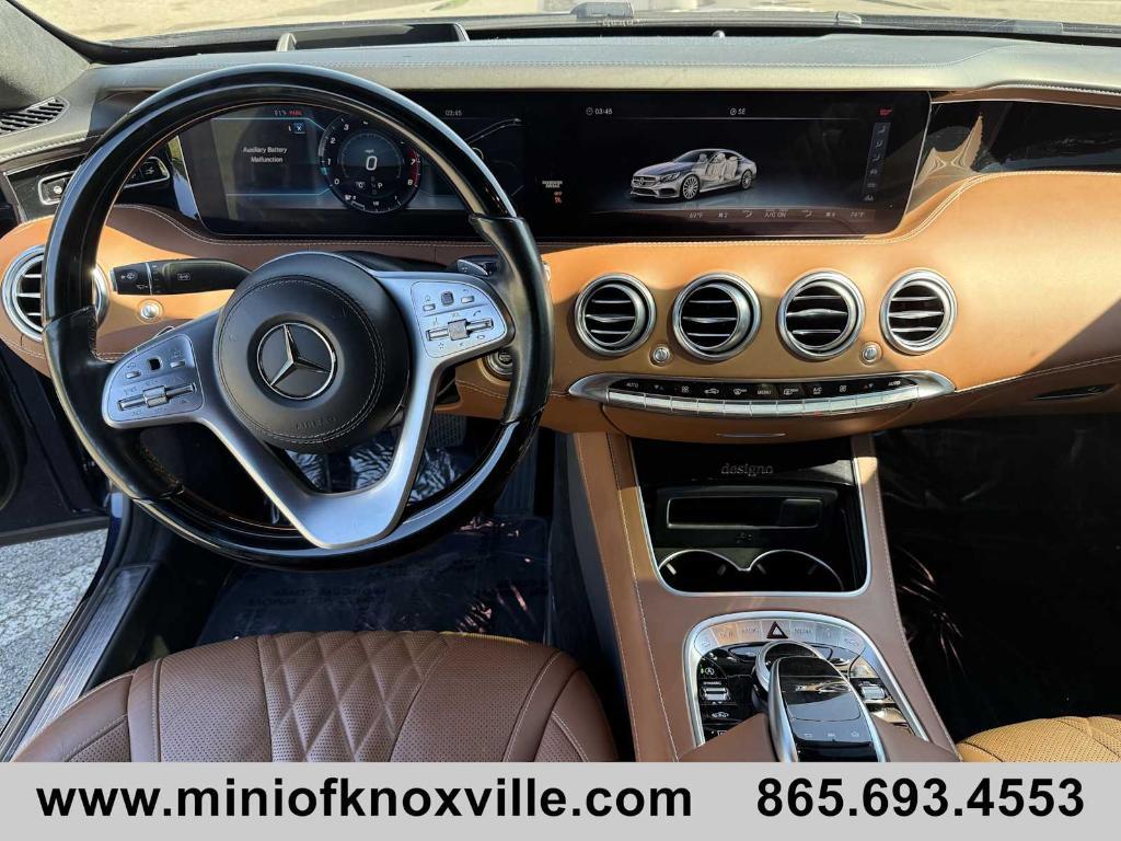 used 2018 Mercedes-Benz S-Class car, priced at $40,901
