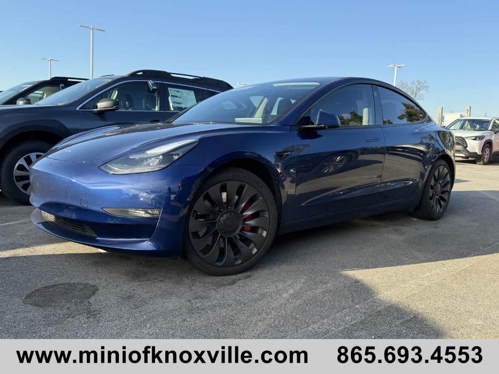 used 2022 Tesla Model 3 car, priced at $32,901