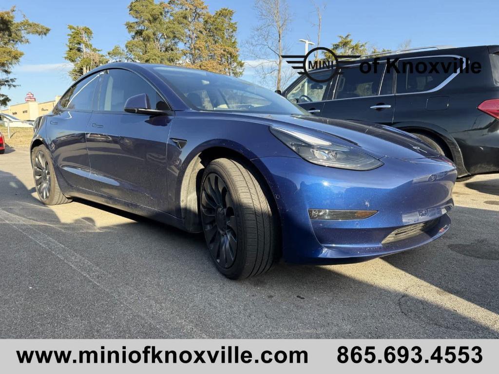 used 2022 Tesla Model 3 car, priced at $32,901