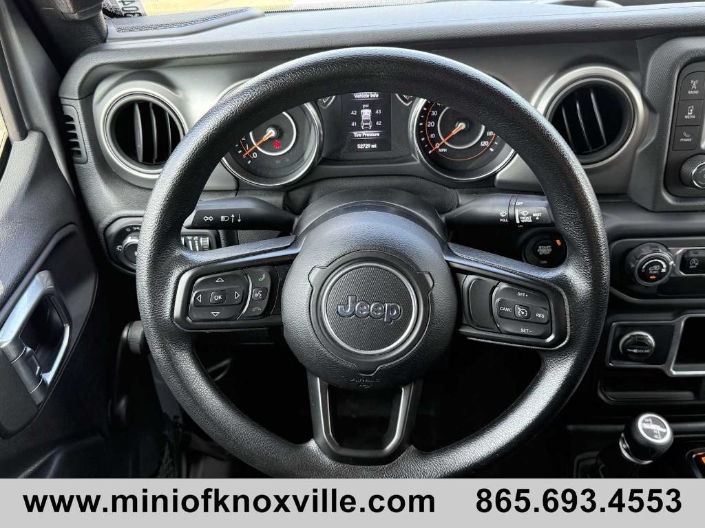 used 2021 Jeep Wrangler Unlimited car, priced at $30,901
