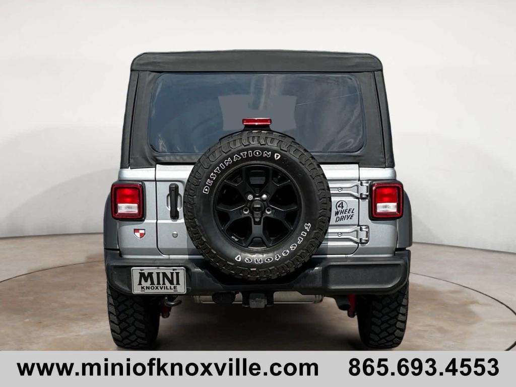 used 2021 Jeep Wrangler Unlimited car, priced at $30,901