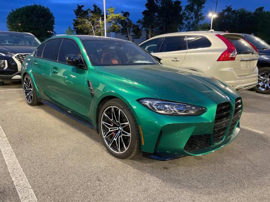 used 2021 BMW M3 car, priced at $75,901