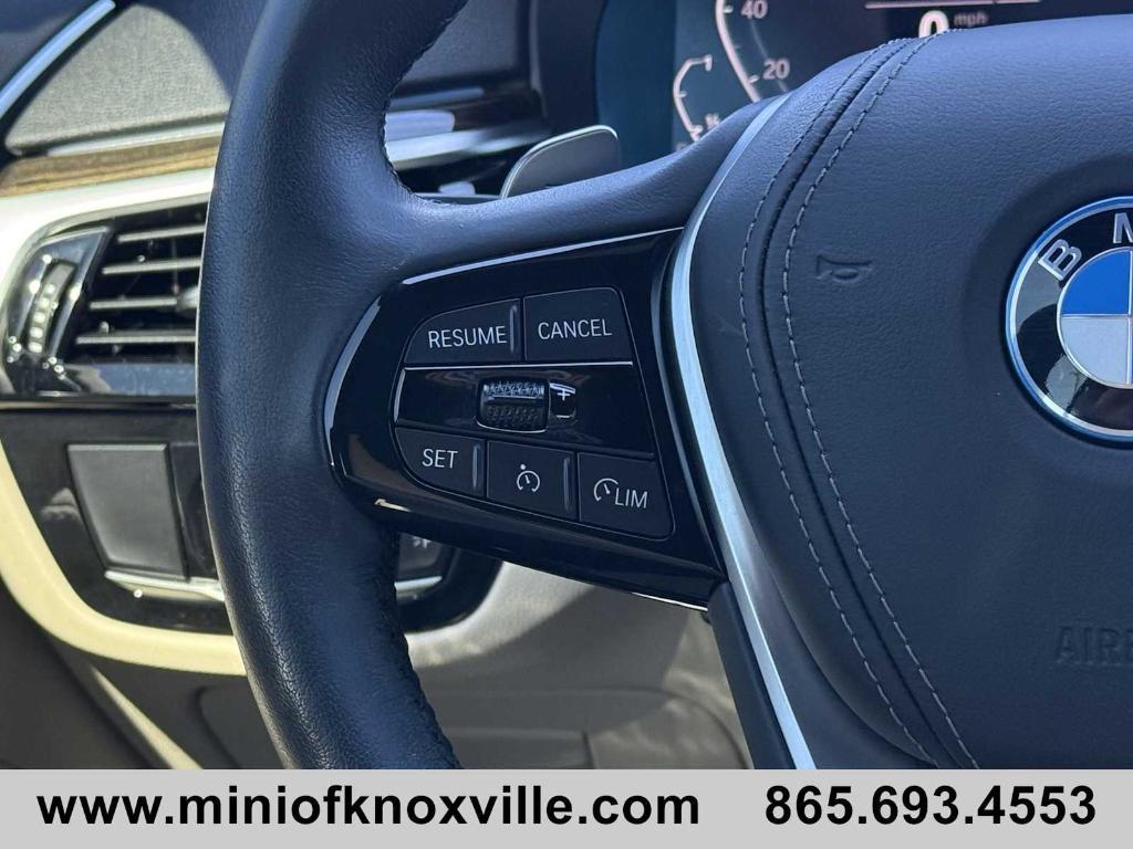 used 2023 BMW 530e car, priced at $38,640