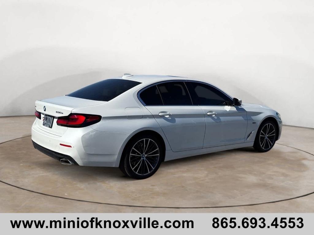 used 2023 BMW 530e car, priced at $38,640