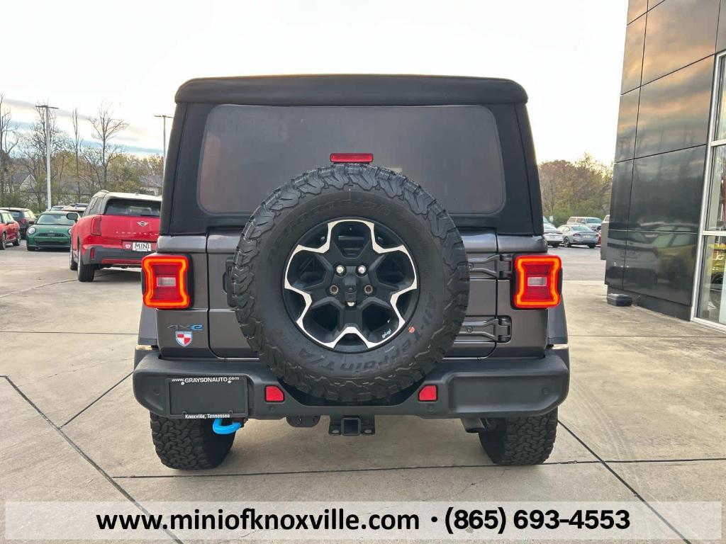 used 2021 Jeep Wrangler Unlimited 4xe car, priced at $36,901