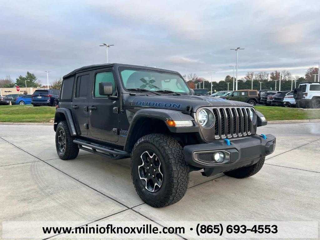 used 2021 Jeep Wrangler Unlimited 4xe car, priced at $36,901