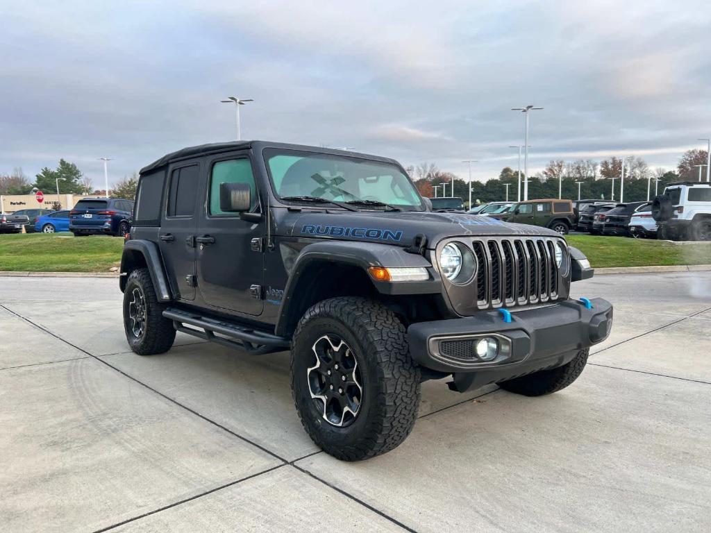 used 2021 Jeep Wrangler Unlimited 4xe car, priced at $41,901