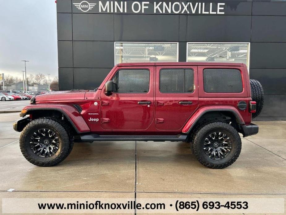 used 2021 Jeep Wrangler Unlimited car, priced at $34,901