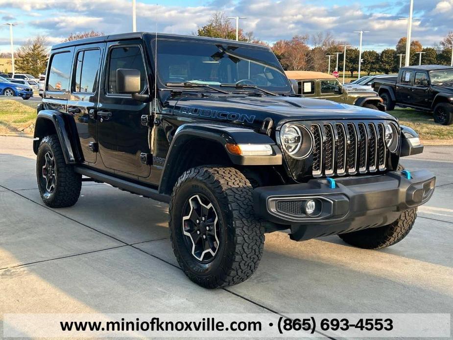 used 2022 Jeep Wrangler Unlimited 4xe car, priced at $35,271