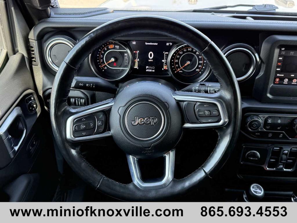 used 2021 Jeep Wrangler Unlimited car, priced at $32,460