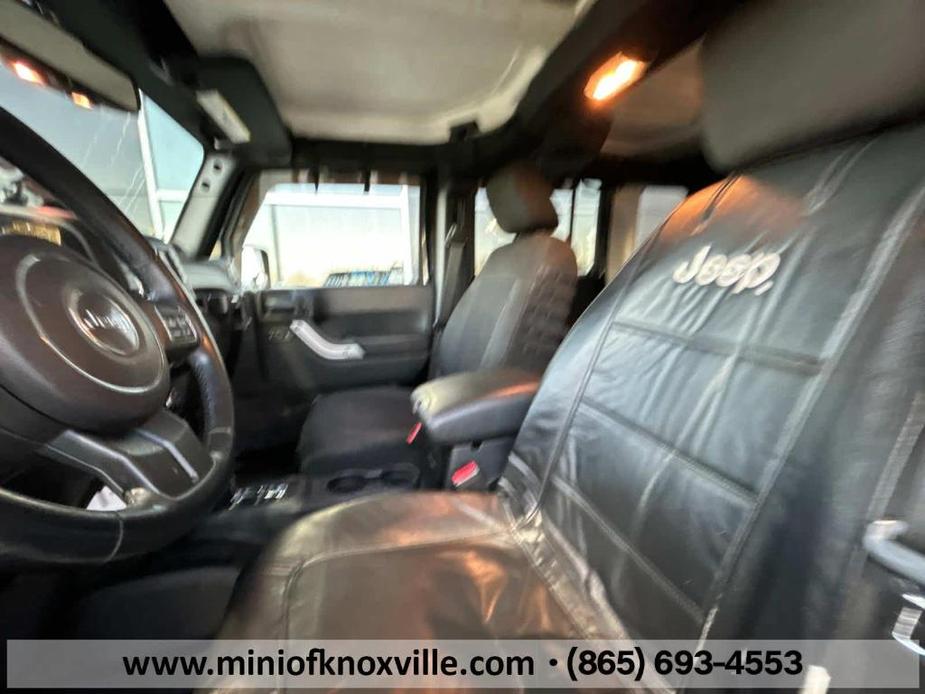 used 2013 Jeep Wrangler Unlimited car, priced at $13,550