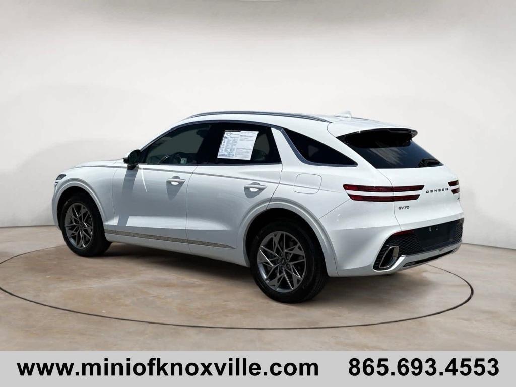 used 2024 Genesis GV70 car, priced at $43,901