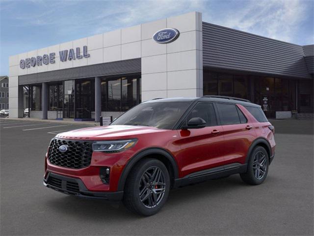 new 2025 Ford Explorer car, priced at $55,856