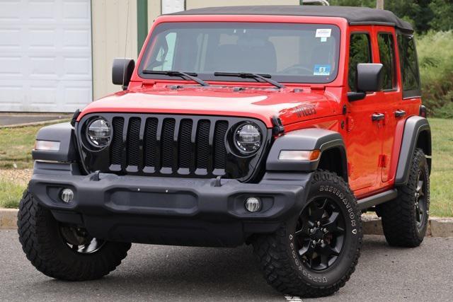 used 2020 Jeep Wrangler Unlimited car, priced at $29,495