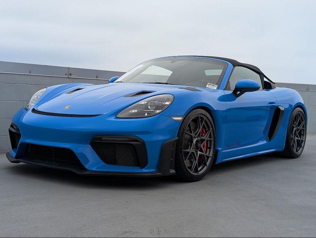 used 2025 Porsche 718 Spyder car, priced at $207,900