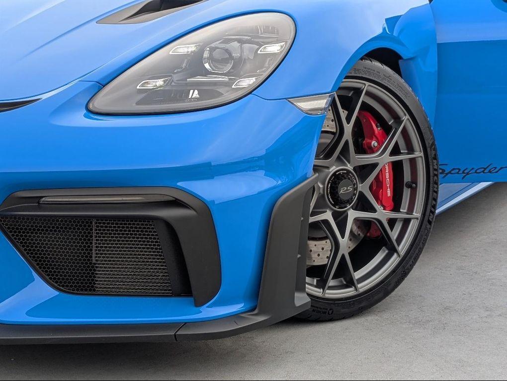 used 2025 Porsche 718 Spyder car, priced at $207,900