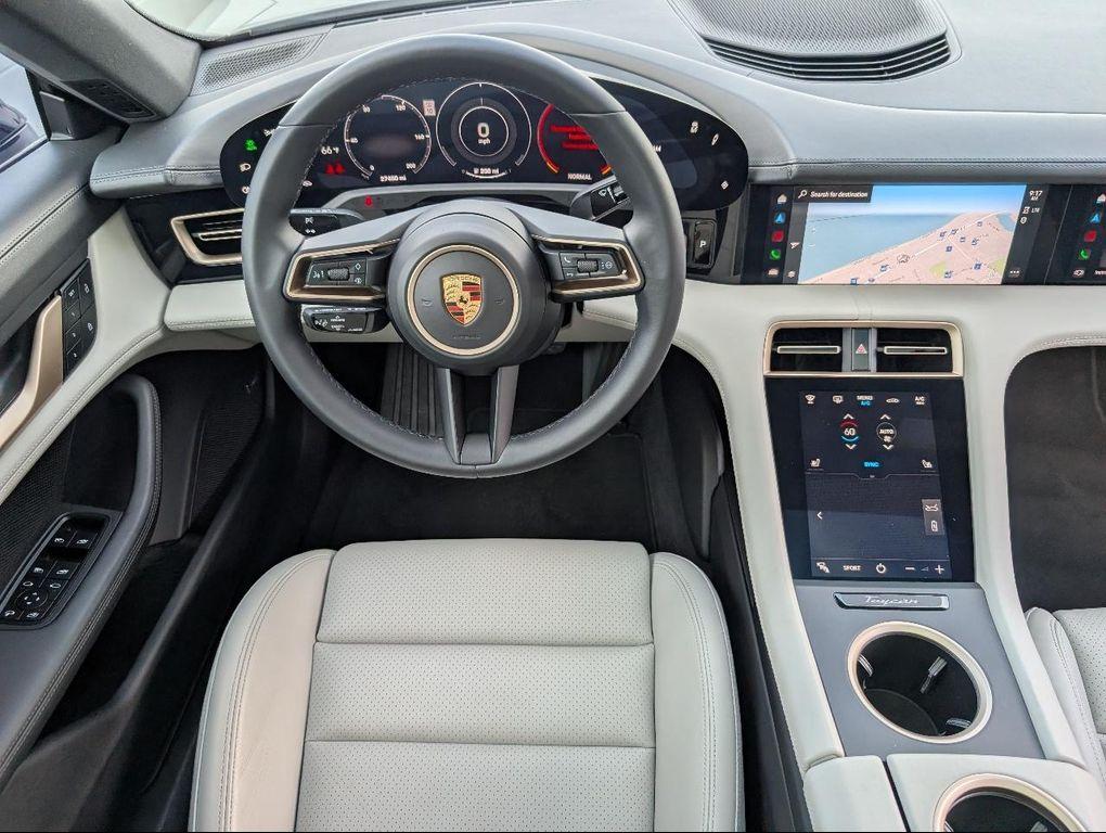 used 2022 Porsche Taycan car, priced at $67,988