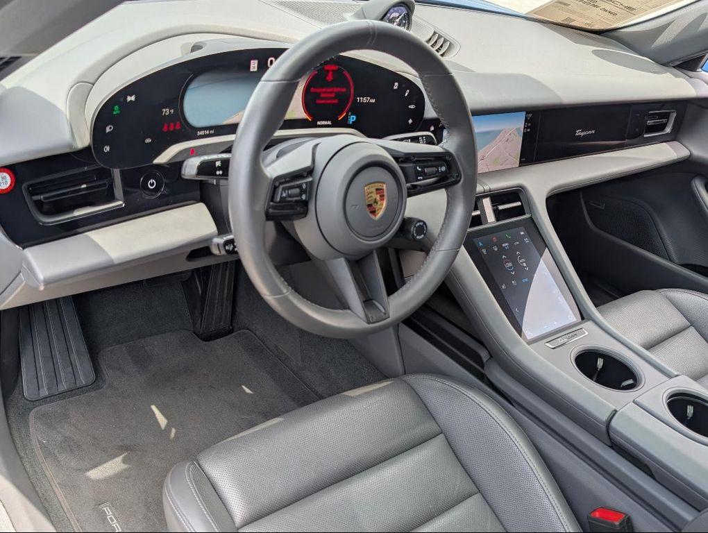 used 2021 Porsche Taycan car, priced at $76,900