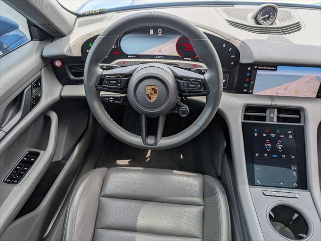used 2021 Porsche Taycan car, priced at $76,900