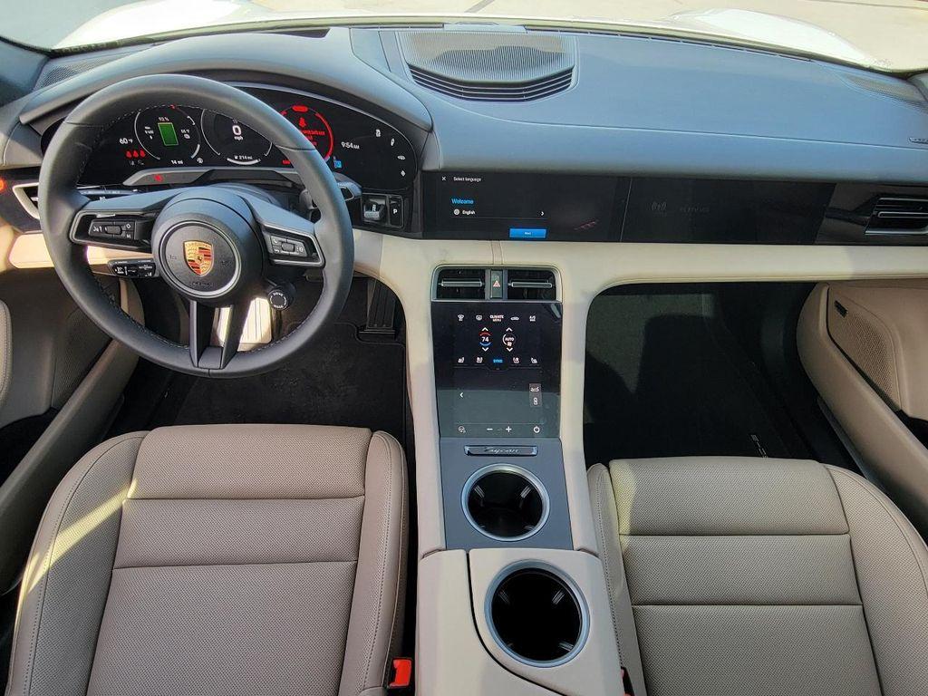 new 2025 Porsche Taycan car, priced at $119,325
