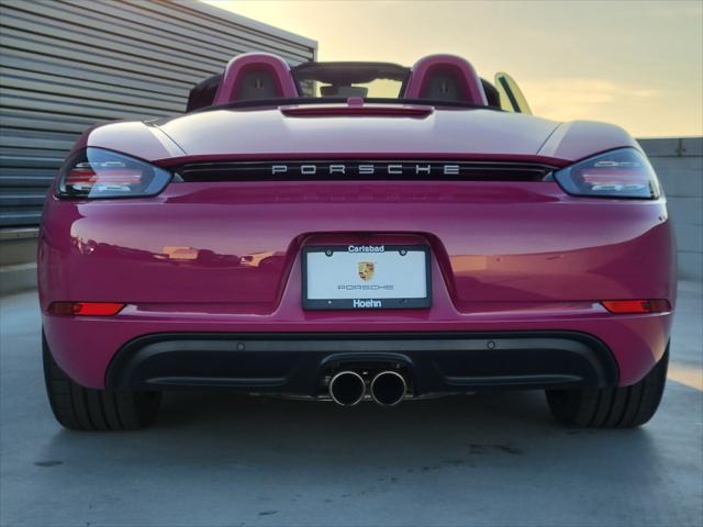 used 2024 Porsche 718 Boxster car, priced at $101,900