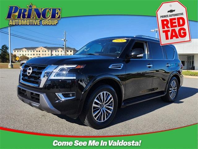 used 2024 Nissan Armada car, priced at $46,900