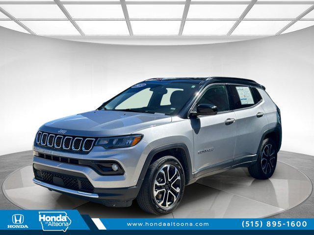 used 2023 Jeep Compass car, priced at $21,950